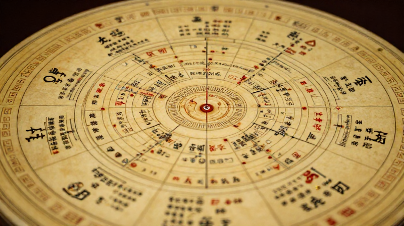 紫微斗數命盤基礎結構介紹