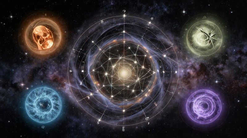 紫微斗數核心：生年四化終極詳解，一篇搞懂化祿、化權、化科、化忌，看穿你的人生劇本與天賦