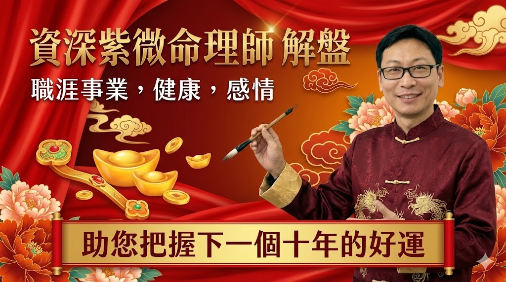 紫微斗數排盤橫幅